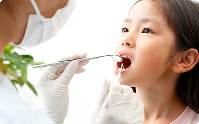 お子様の歯の治療